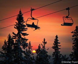 trysil ski resort, ski holidays in norway, northern lights