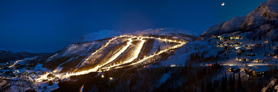 hemsedal ski resort night skiing