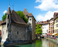 day trip from megeve, lake annecy