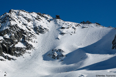 Ovronnaz ski tour off mont fort at 3300m