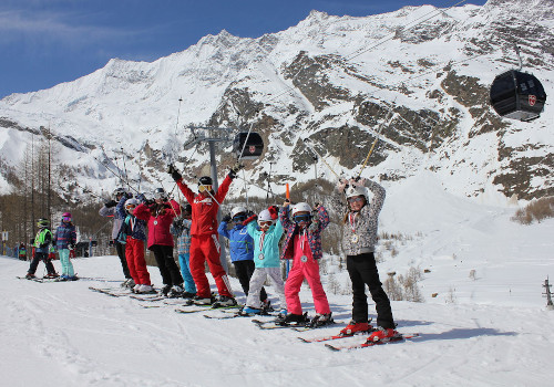 saas fee ski schools